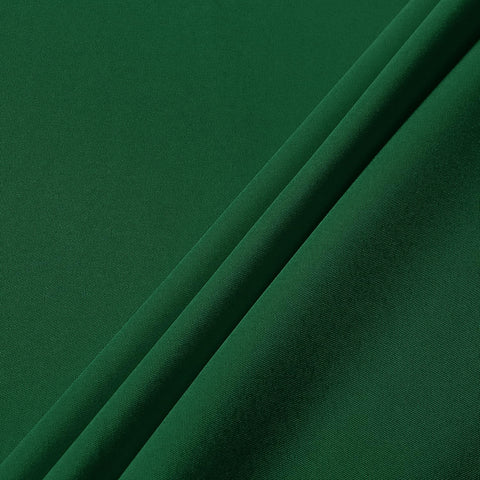 Indoor and outdoor use of Sancua 60 inch hunter green round tablecloth