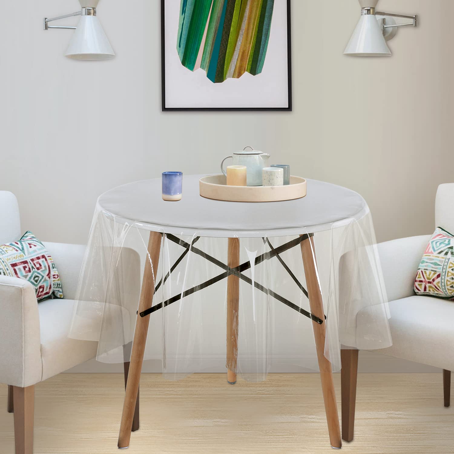 Sancua stain-resistant tablecloth ideal for parties and outdoor events