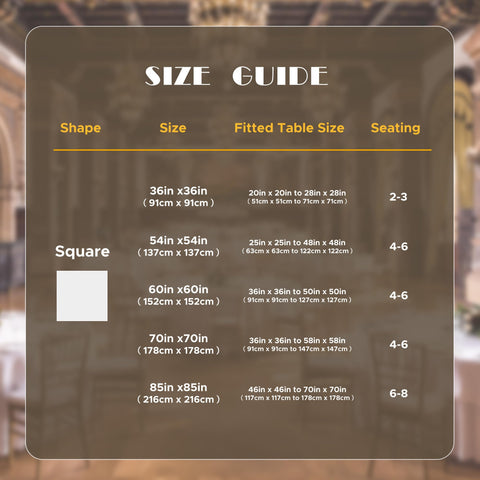 Sancua 2-pack option for multi-table decor and events.
