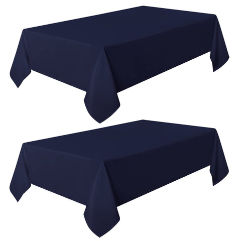 Sancua navy tablecloth ideal for parties, weddings, and casual meals