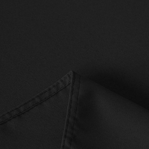 Sancua tablecloth used for outdoor picnic setup in black for patio gatherings.