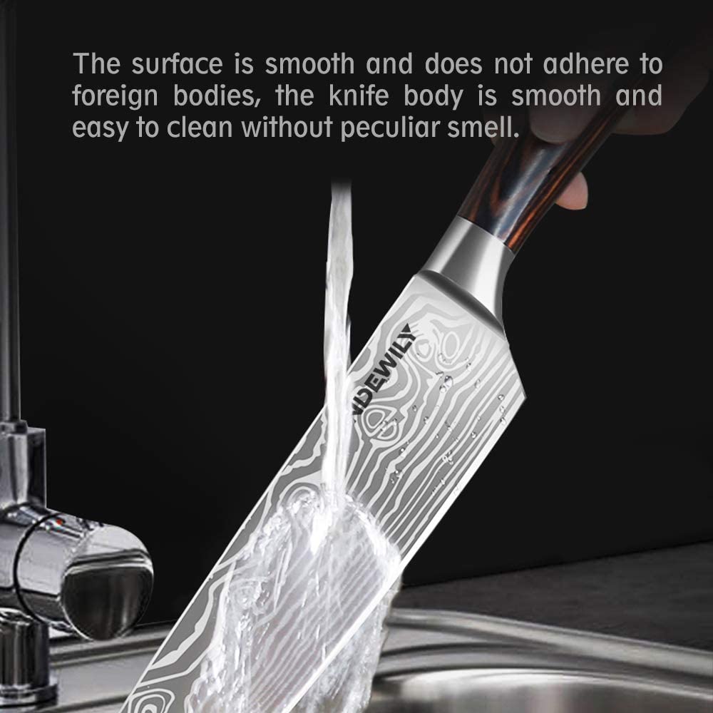 SANDEWILY stain resistant finish; easy cleaning after meals