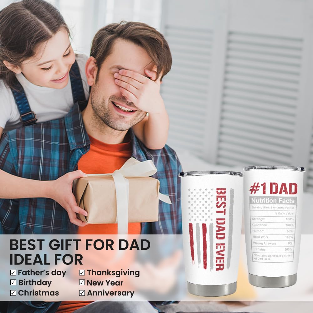SANDJEST double-wall insulated mug maintains hot or cold beverages