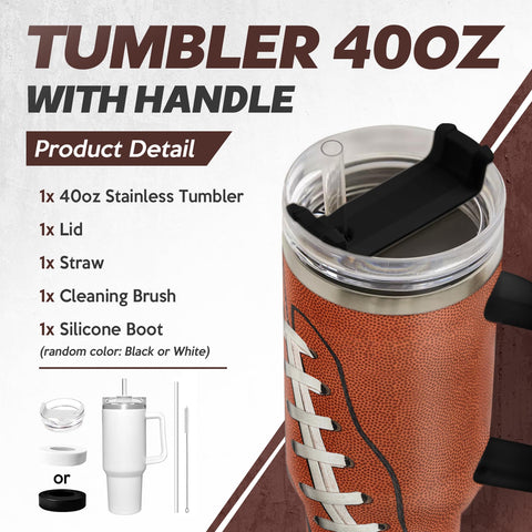 SANDJEST 40oz insulated stainless steel cup maintains temperature during practice.