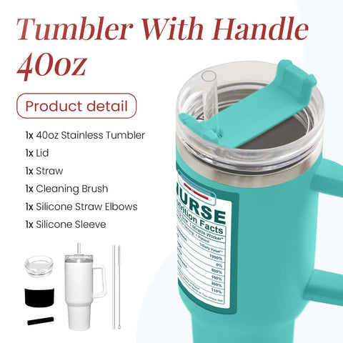 SANDJEST insulated tumbler close-up shows double-wall design maintains temperature.