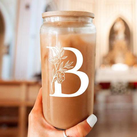 SANDJEST bamboo lid and glass straw set elevates daily sipping