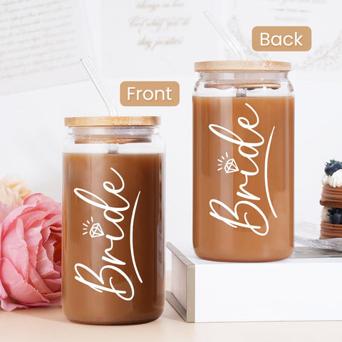 SANDJEST Bride 16oz gift-ready packaging for bridal celebrations.