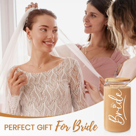 SANDJEST Bride cup ideal for iced coffee and smoothies on the go.