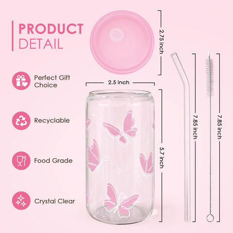 SANDJEST Butterfly lid on tumbler highlights secure seal and portability