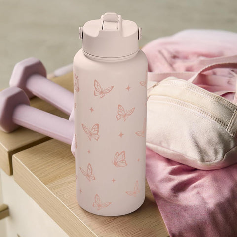 SANDJEST Butterfly bottle gift-ready packaging for women, teens, and friends
