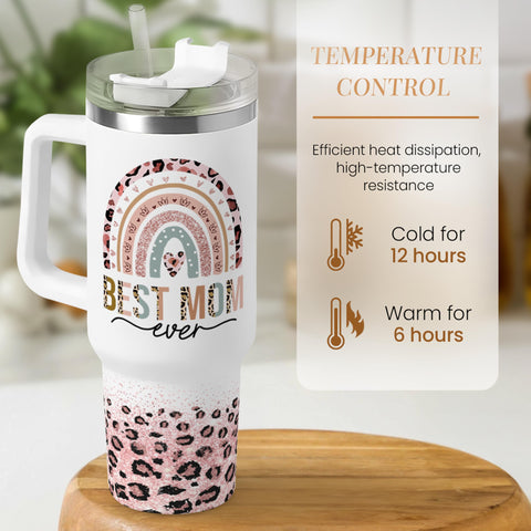 SANDJEST Christmas or birthday gift for mom tumbler