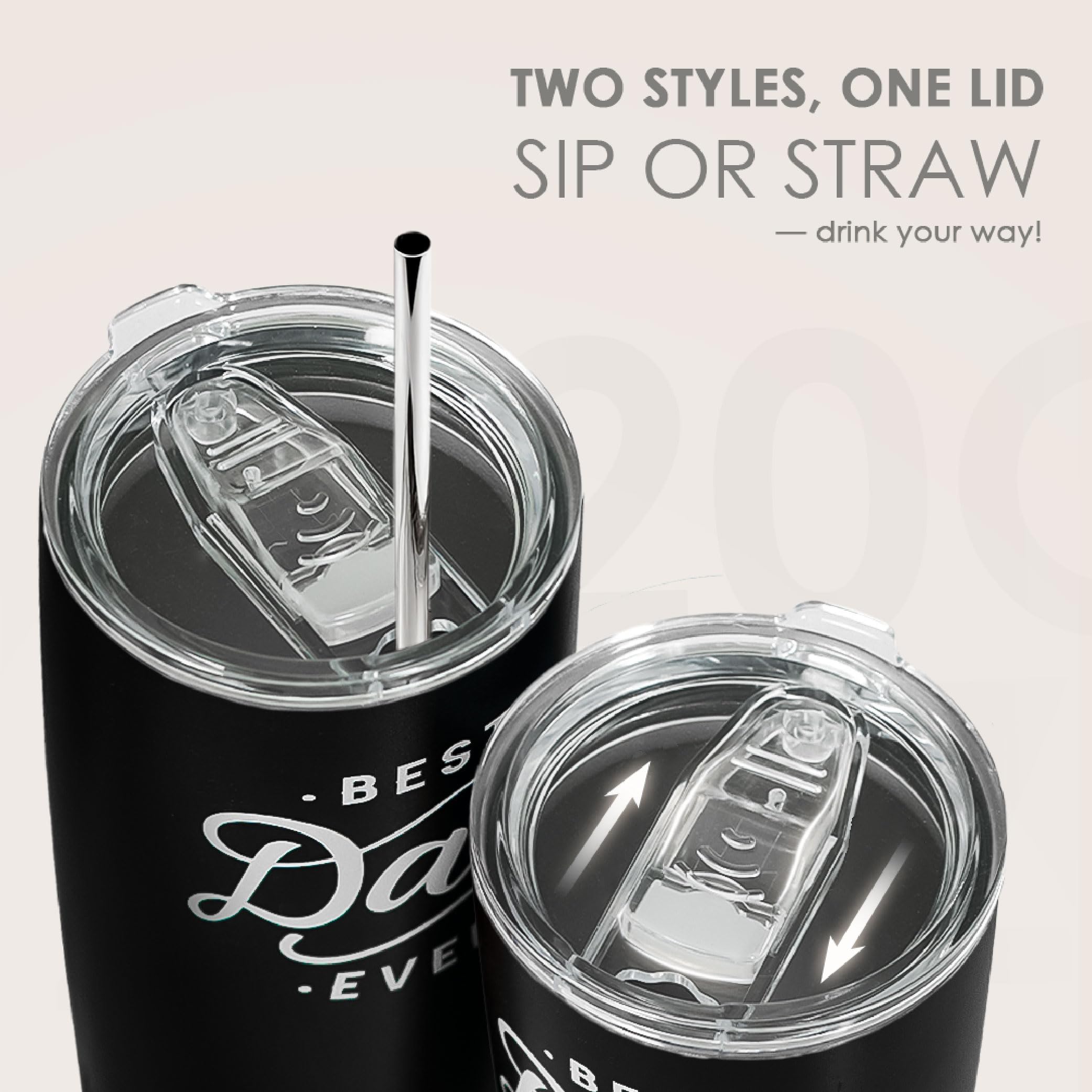 SANDJEST daily-use mug perfect for coffee, tea, or smoothies