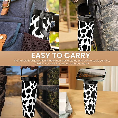 SANDJEST ergonomic grip handle enhances portability during workouts and commutes.