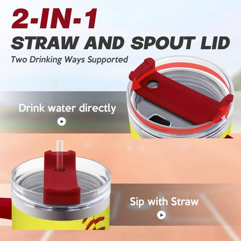 SANDJEST ergonomic handle design makes carrying the cup effortless during matches.