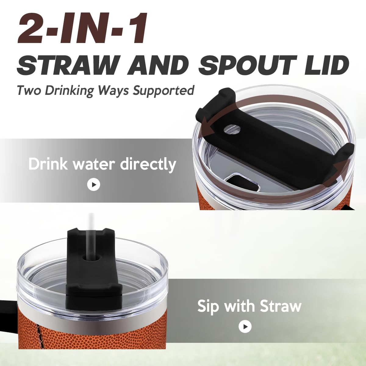 SANDJEST ergonomic handle makes carrying comfortable at games or gym.