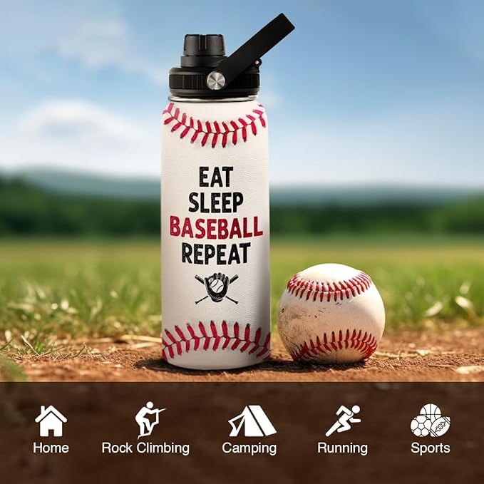 SANDJEST Baseball Bottle makes a practical gift for players and coaches