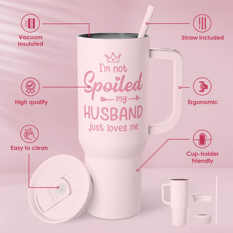 SANDJEST gift-for-wife tumbler design preview suitable for anniversaries.