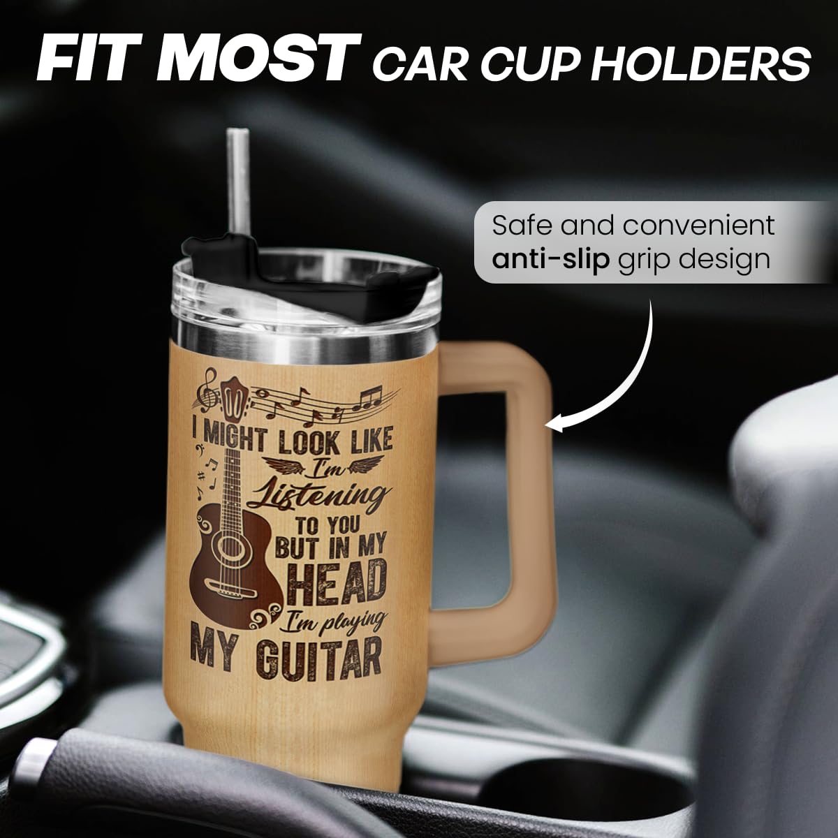 SANDJEST gift ready design for guitar players and music lovers
