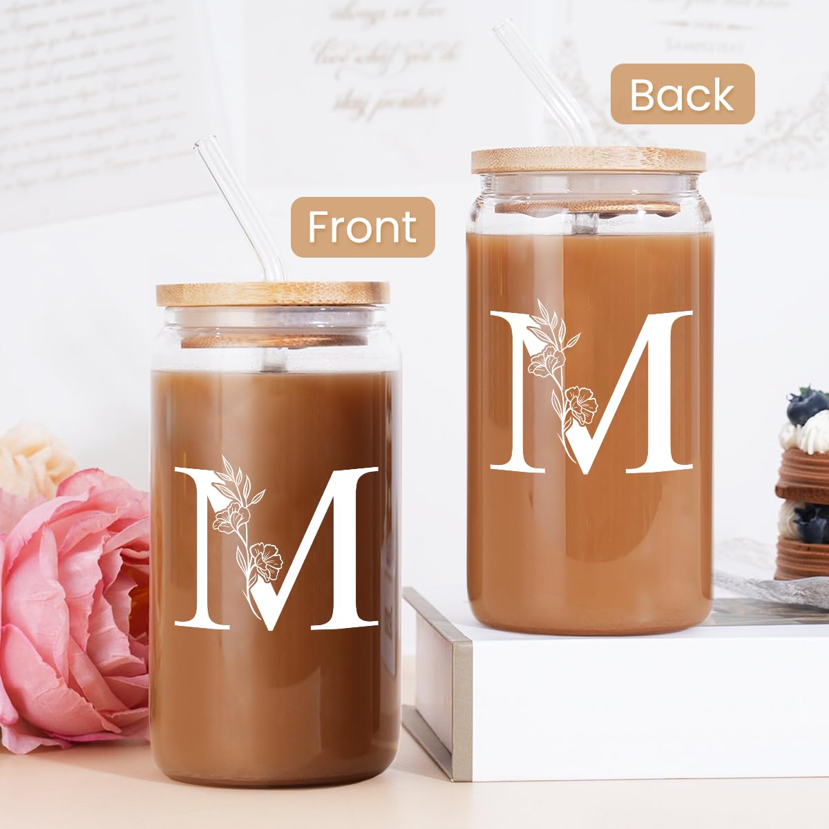 SANDJEST gift packaging highlighting monogram as a personal present