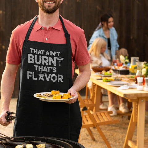 SANDJEST apron in gift-ready packaging for special occasions.