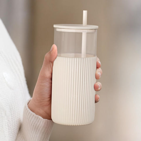 SANDJEST 20oz tumbler designed for hot and cold drinks on the go