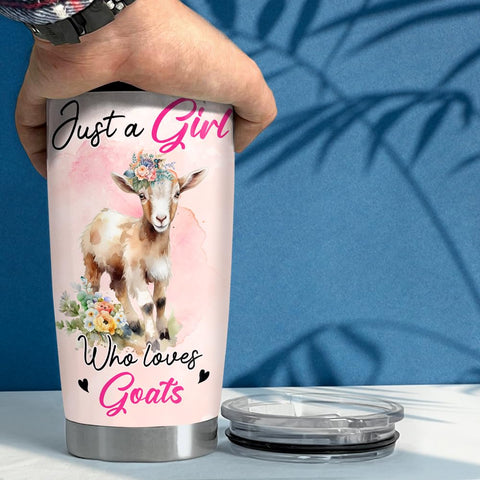 SANDJEST Goat Tumbler 20oz gift-ready package appeals as a thoughtful present