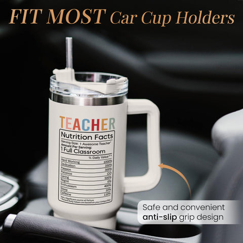 SANDJEST hand wash recommended 40oz tumbler preserves finish and design over time.
