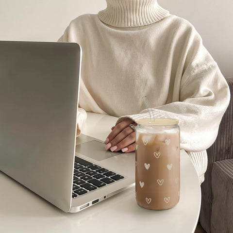 SANDJEST Heart eco friendly tumbler design for daily reuse