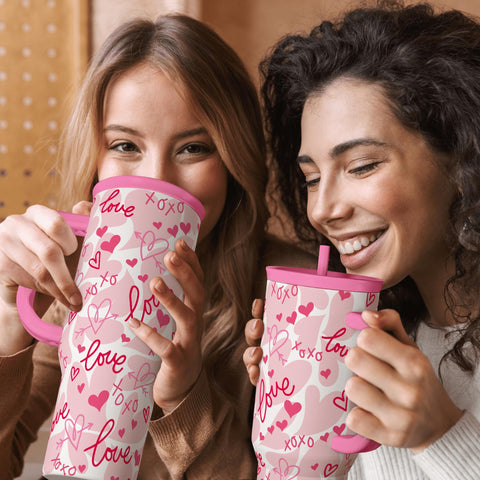SANDJEST Heart Tumbler available in multiple designs to match your style