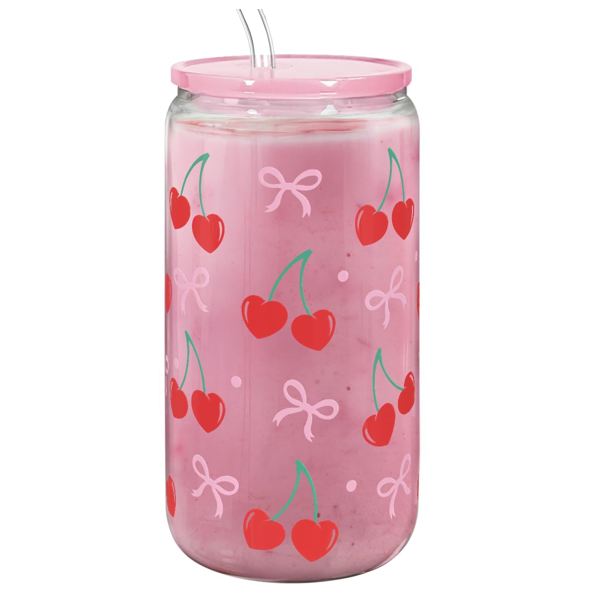 SANDJEST iced coffee tumbler with acrylic lid keeps drinks cool on the go.