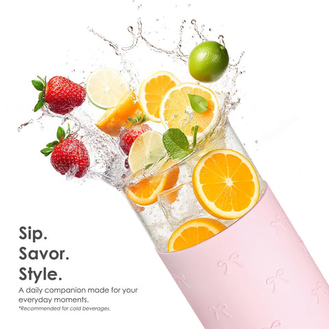SANDJEST included reusable straw supports eco-friendly sipping