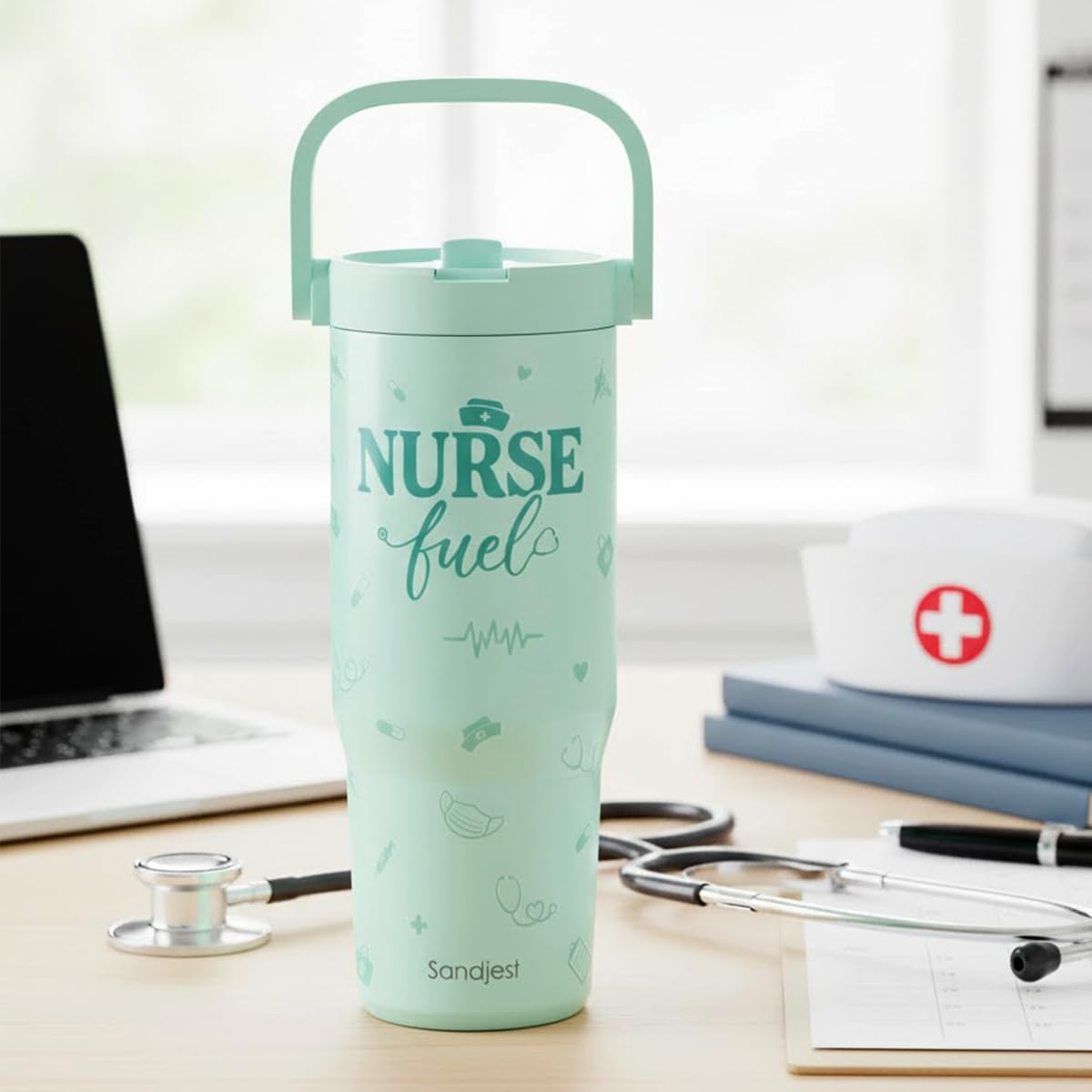 SANDJEST Nurse Fuel gift ready box appealing to nurses and students