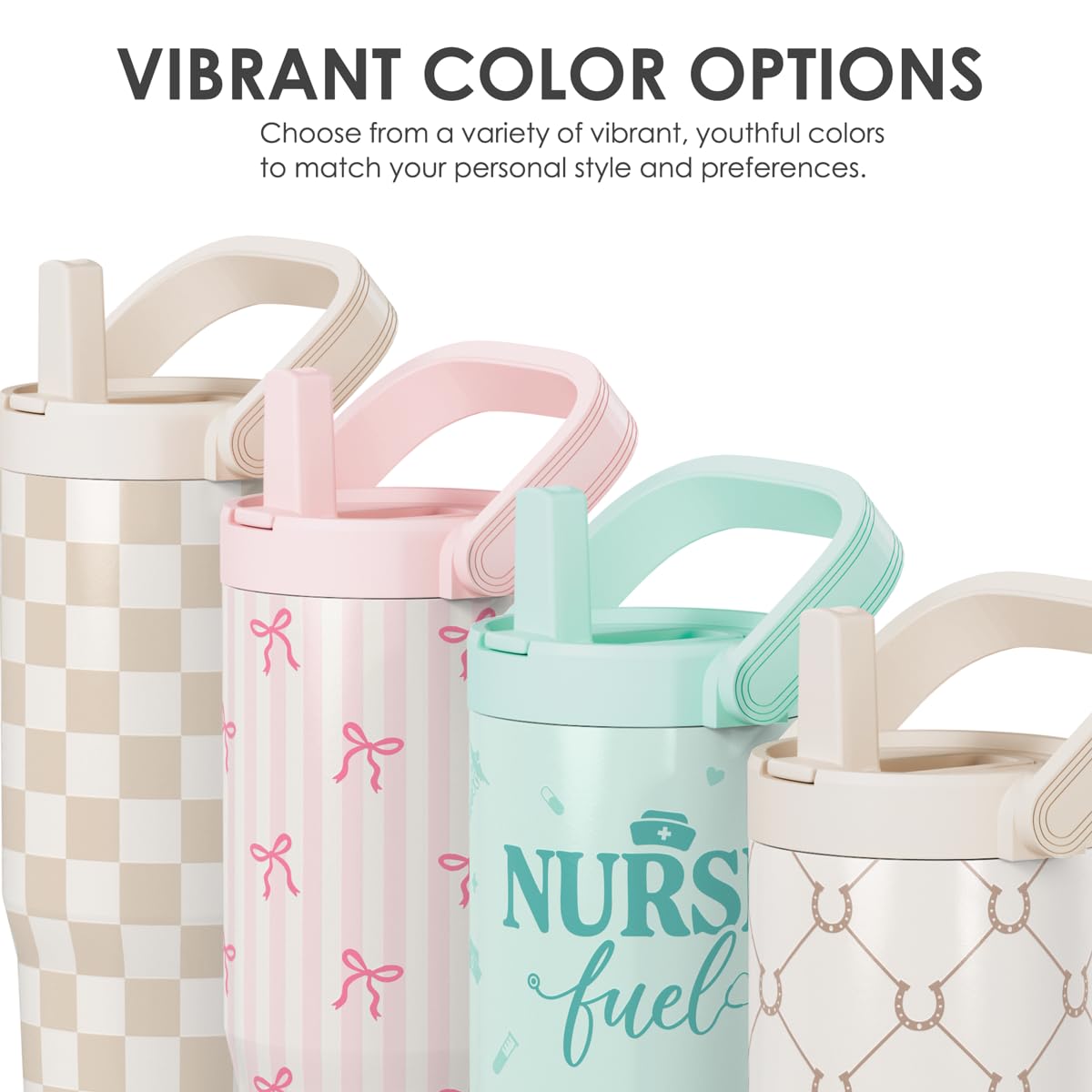 SANDJEST Nurse Fuel insulated bottle preserves temperature for hours