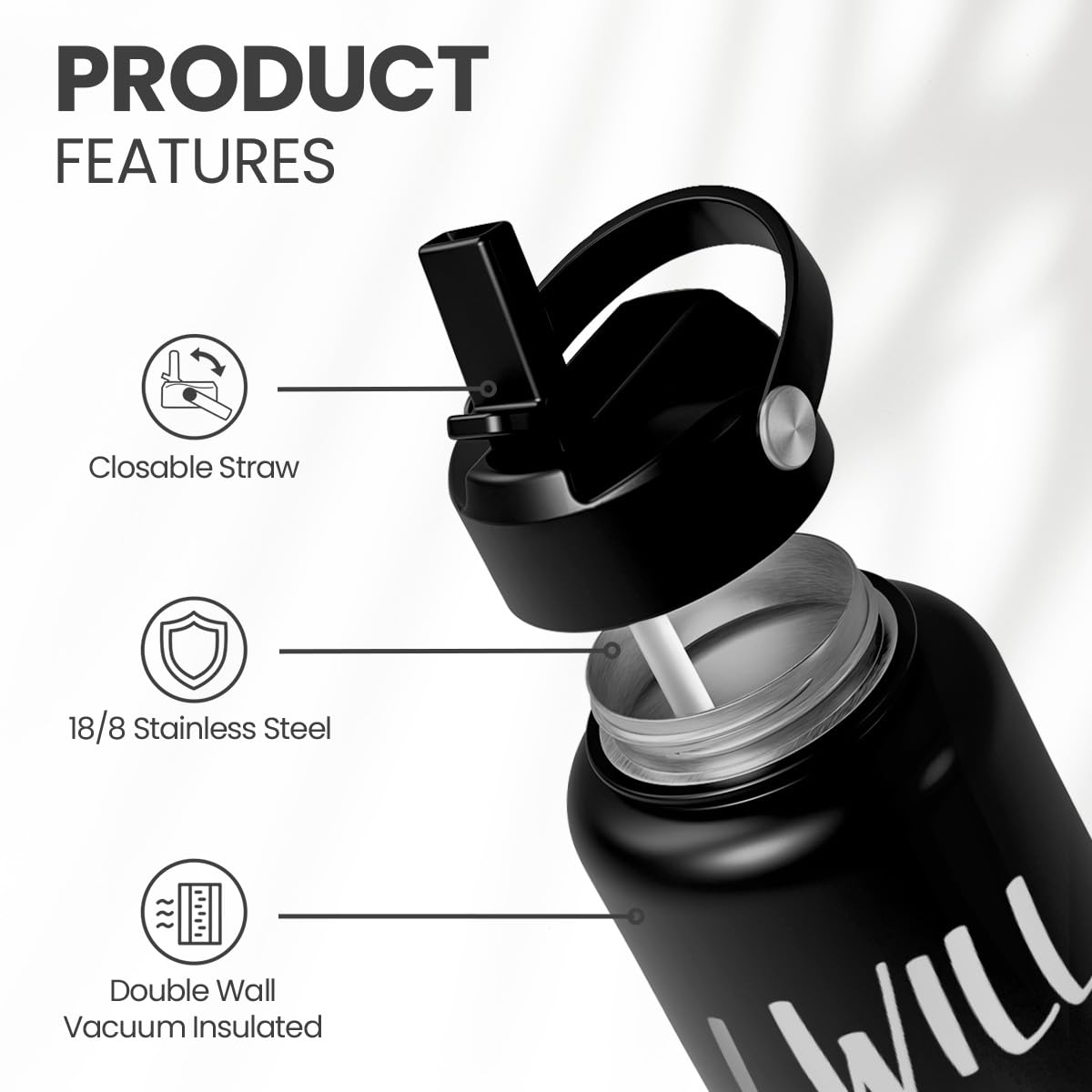 SANDJEST bottle with ergonomic grip for easy handling during shifts