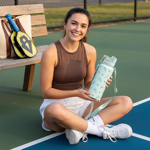 SANDJEST pickleball bottle gift idea for active friends