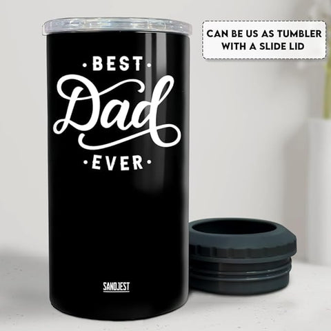 SANDJEST skinny can cooler holds 12oz can with no condensation.