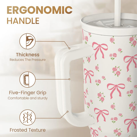 SANDJEST slider straw lid for convenient sipping