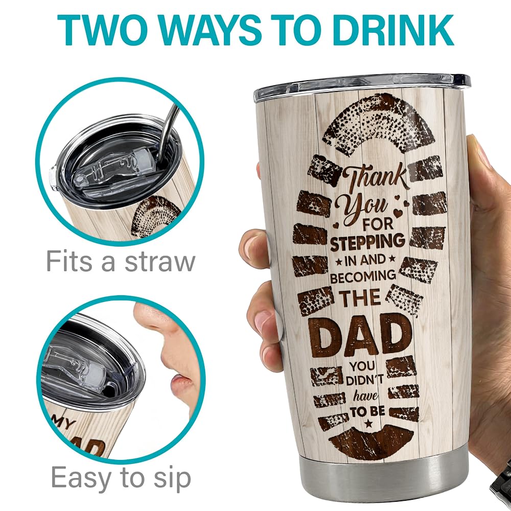 SANDJEST stepdad gift packaging suitable for gifting to loved ones.