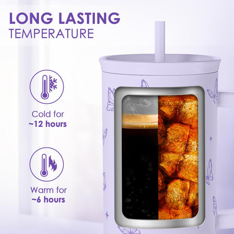 SandJest tumbler with ergonomic handle for easy daily carry.