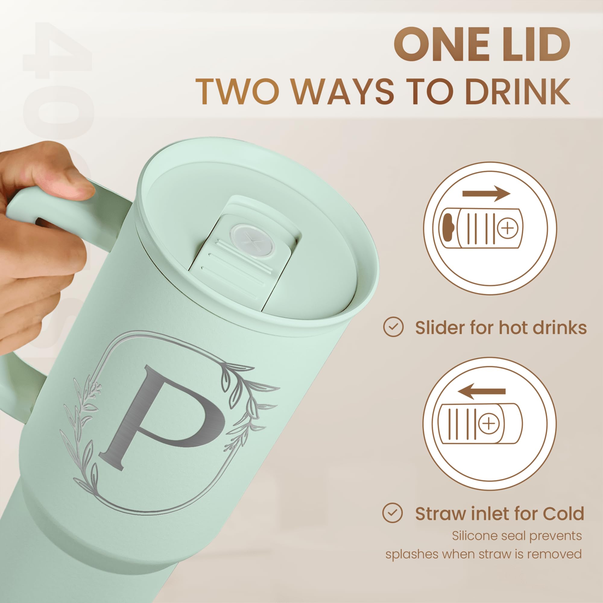 SANDJEST variety of monogram designs offers versatile gift options