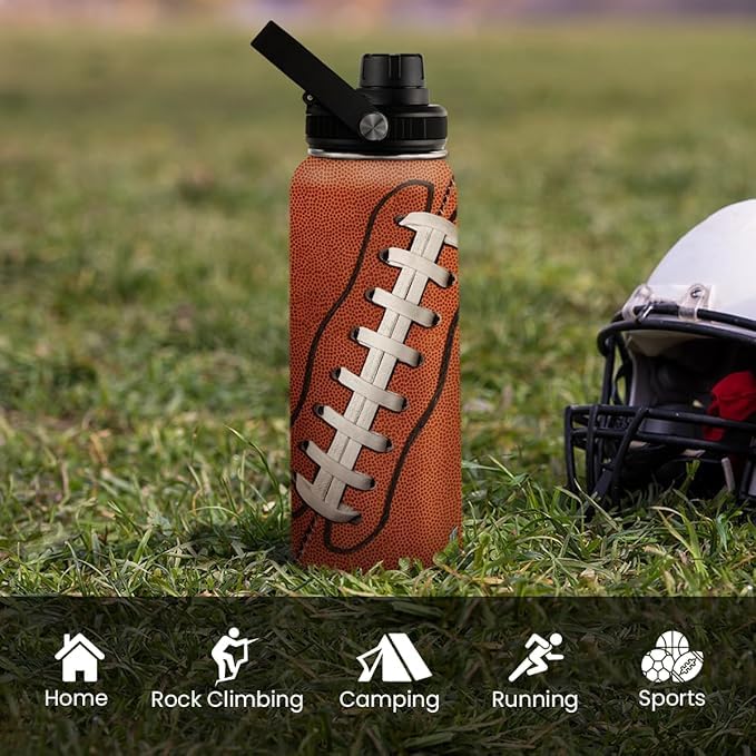 SANDJEST water bottle fits backpacks with an easy-grip, portable design.