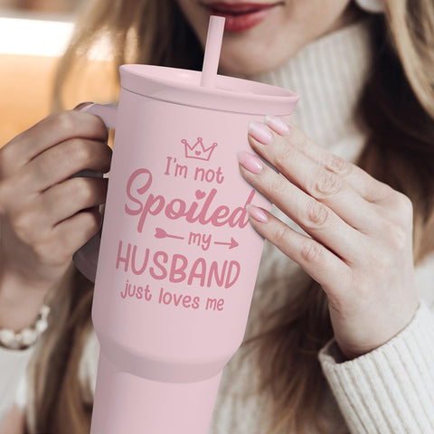 SANDJEST wedding anniversary gift tumbler shows versatile gift options.
