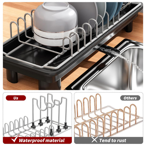 SanDream adjustable height pads stabilize the rack on uneven surfaces