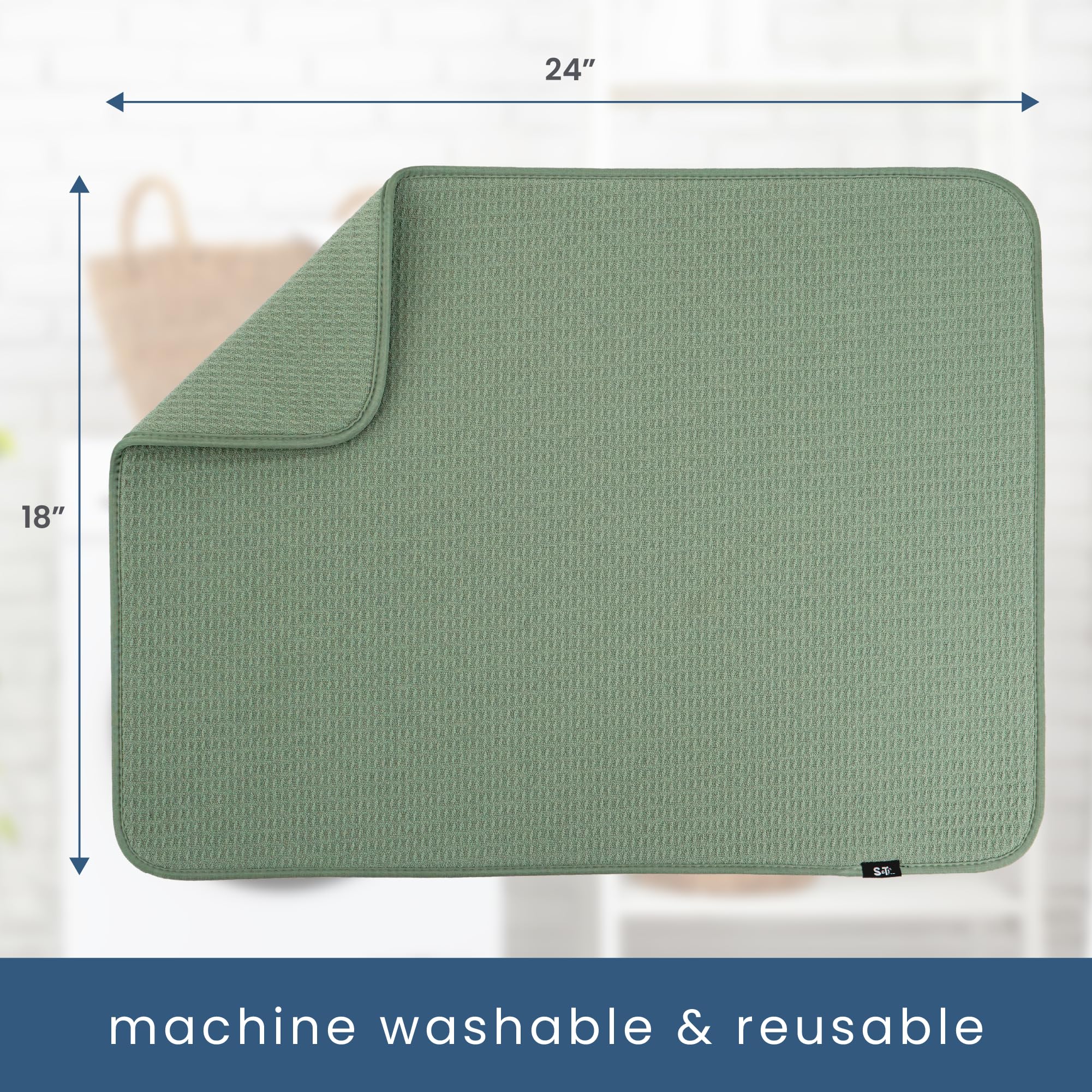 Sandt Inc Dish Drying Mat XL works as an appliance slider for mixers.