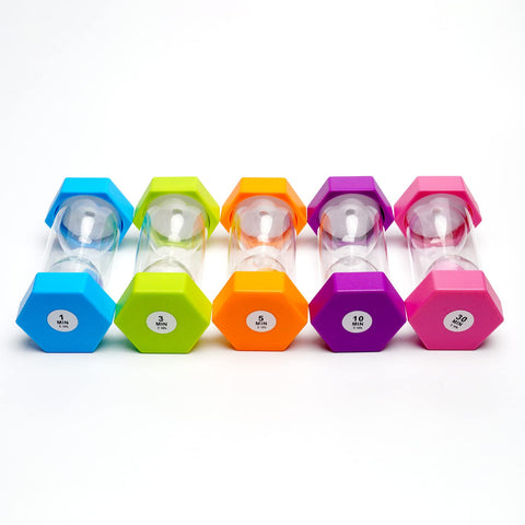 SANDTIMER pink 30-minute hourglass timer for focused work