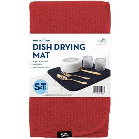 S&T INC. multipurpose mat can slide under appliances for protection and organization.