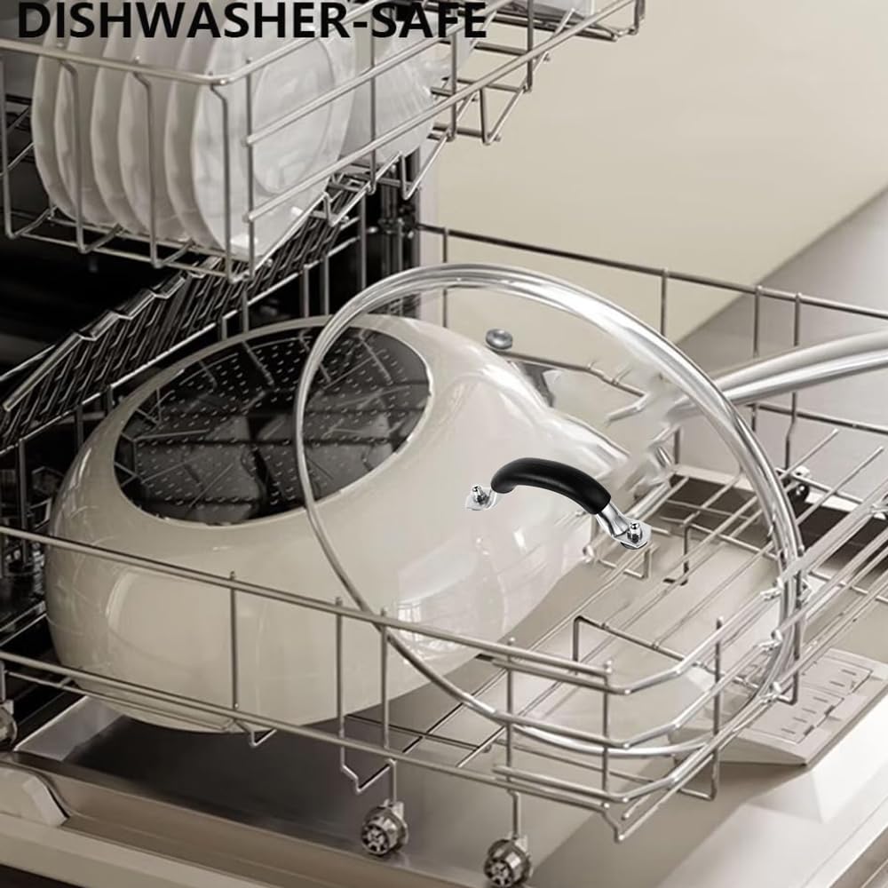 SANEMBER lightweight lid is ideal for slow cooking and sautéing.