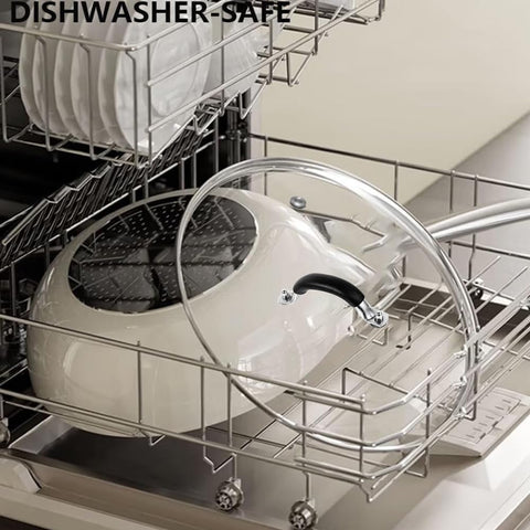 SANEMBER lightweight lid is ideal for slow cooking and sautéing.