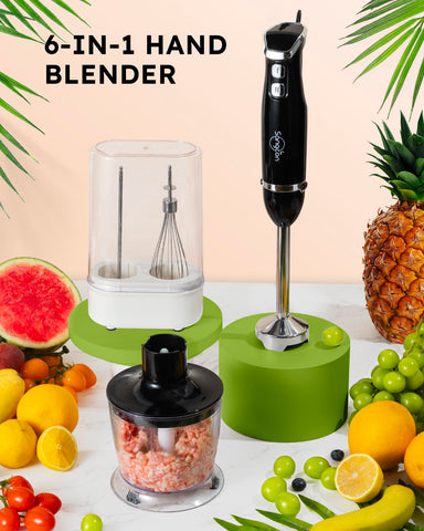 Sangcon stainless steel blending arm delivers consistent blends.