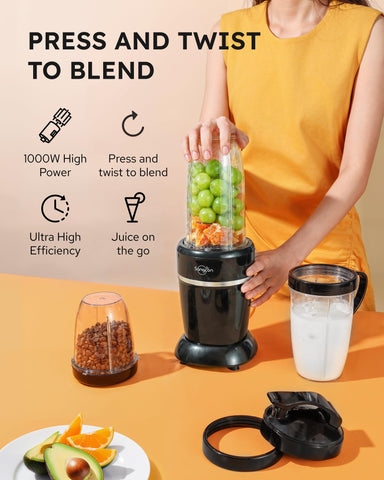 Sangcon upgraded 6-blade extractor for efficient chopping and smooth textures